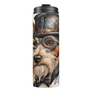 Bouteilles Isothermes Renard Terrier Steampunk Chien