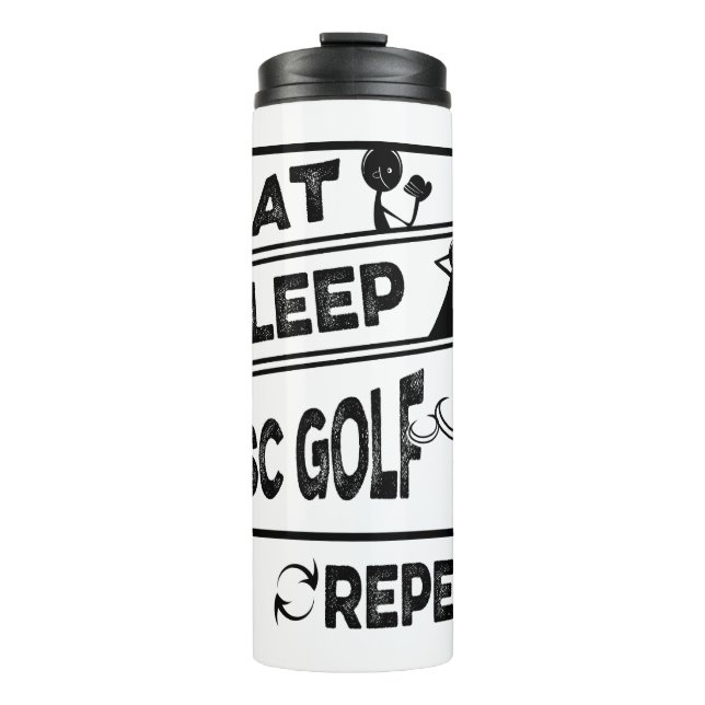 Bouteilles Isothermes Répéter le sommeil du disque Golf (Devant)