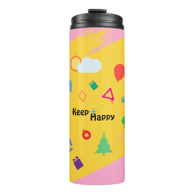 Bouteilles Isothermes Retourner à l'école Cute Kids Thermal Tumbler (Devant)