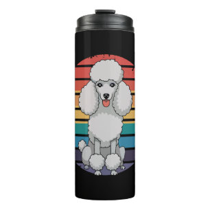 Bouteilles Isothermes Retro Poodle Lover Dog Dons pour Poodle Propriétai