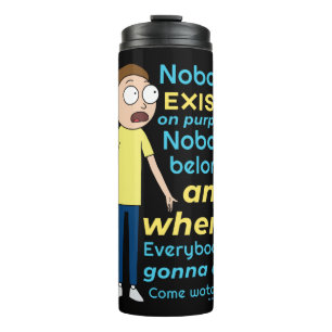 Bouteilles Isothermes RICK ET MORTY™  Il N'Y A Personne À But Lucrati