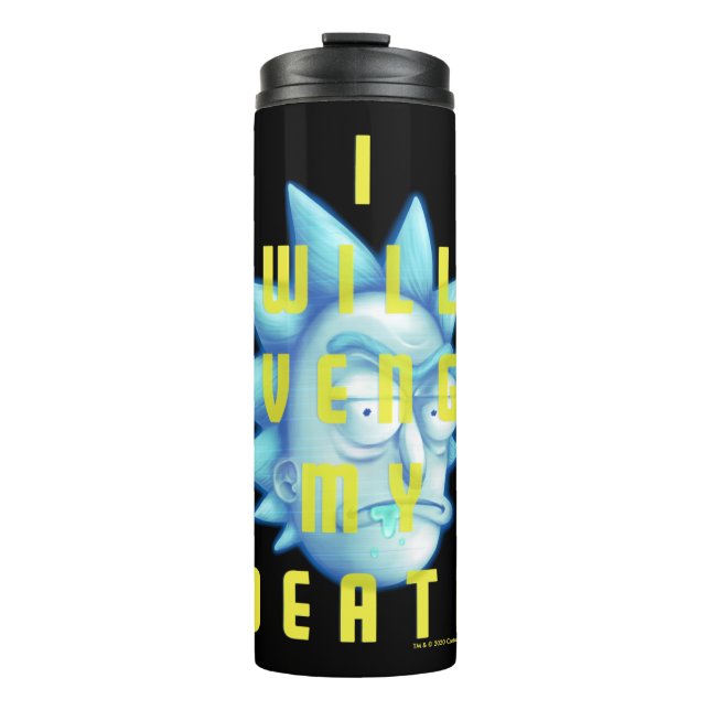Bouteilles Isothermes RICK ET MORTY™| Je Vais Vivre Ma Mort (Devant)