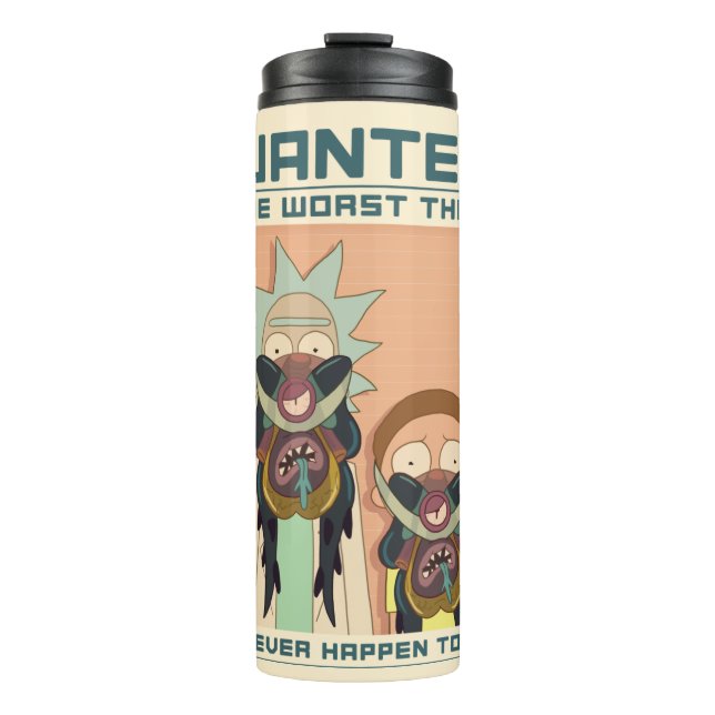 Bouteilles Isothermes RICK ET MORTY™| Poster Recherché de Glorzo (Devant)