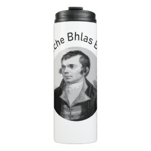 Bouteilles Isothermes Robbie Burns - Oidhche Bhlas Burns Gaélique en Gri