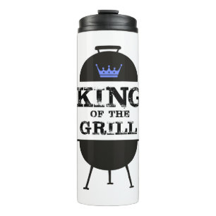 Bouteilles Isothermes Roi Du Grill, Couronne Bleue Noire