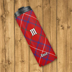 Bouteilles Isothermes Rose de clan Tartan