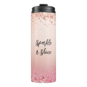 Bouteilles Isothermes Rose et Rose Sparkle Ombre