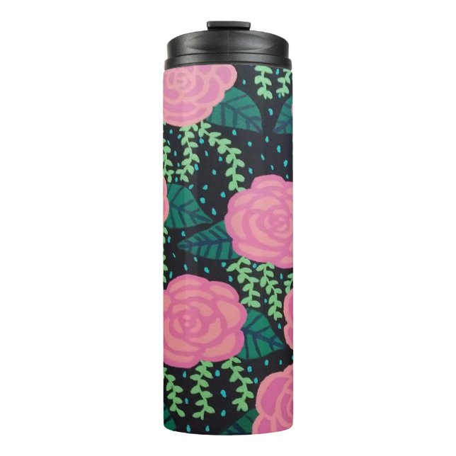 Bouteilles Isothermes Roses de choux roses  (Devant)