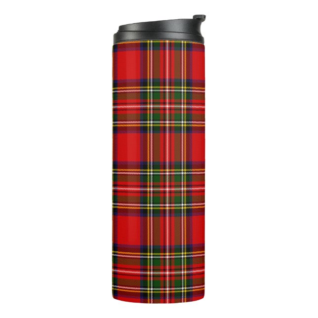 Bouteilles Isothermes Royal Stewart Clan Tartan Plaid (Tourné sur la gauche)