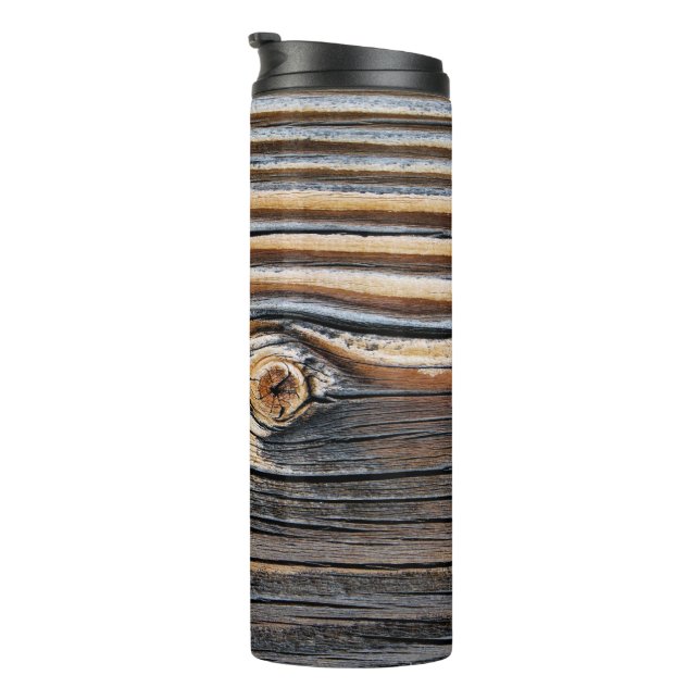 Bouteilles Isothermes Rustic Wood Grain (Tourné sur la droite)