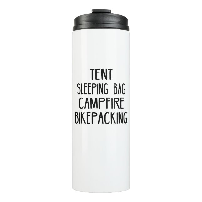 Bouteilles Isothermes Sac à couchage Tente Feu de campagne Bikepacking (Devant)