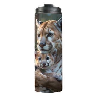 Bouteilles Isothermes Safari-themed stainless steel travel mug, cute