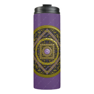 Bouteilles Isothermes Sagittarius Mandala Thermal Tumbler