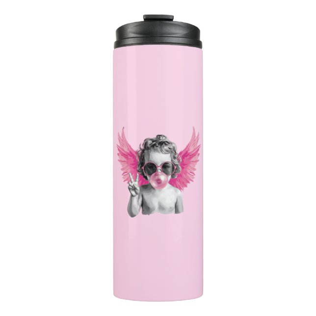 Bouteilles Isothermes Saint Valentin souffler la bulle Cupid Valentines  (Devant)