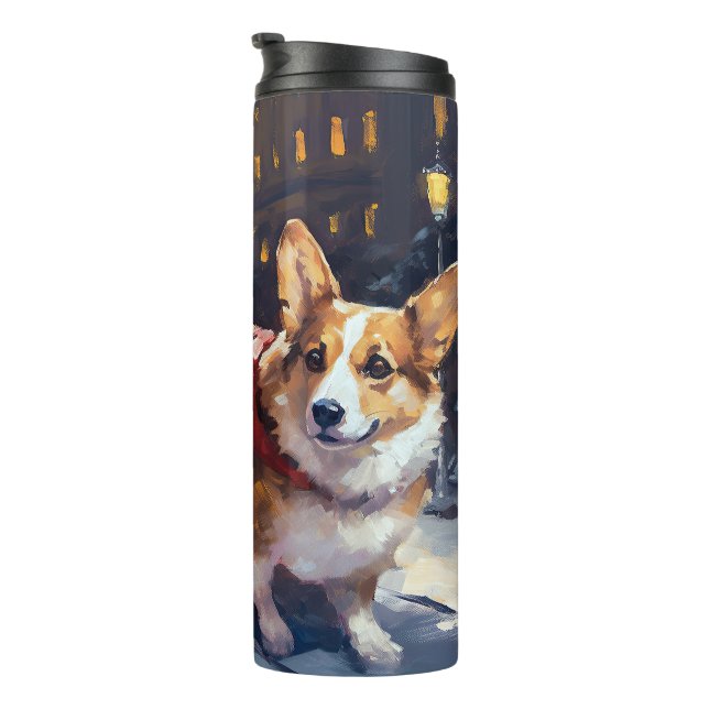 Bouteilles Isothermes Saison de Noël de Corgi (Tourné sur la droite)