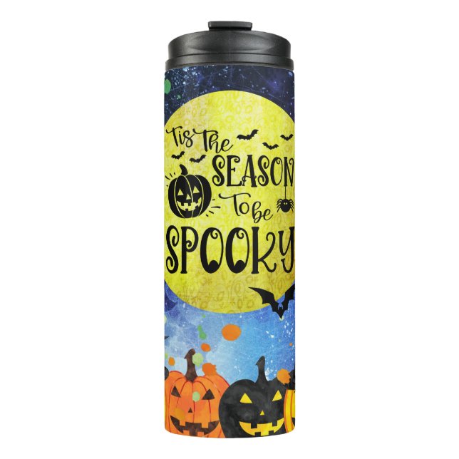 Bouteilles Isothermes Saison Éffrayante Halloween (Devant)