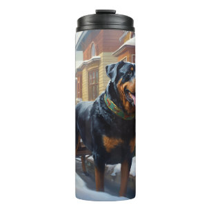 Bouteilles Isothermes Saison festive de Noël de Rottweiler