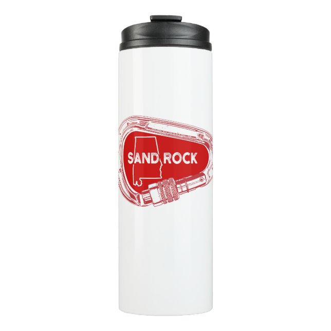 Bouteilles Isothermes Sand Rock Alabama Rock Escalade Carabiner (Devant)
