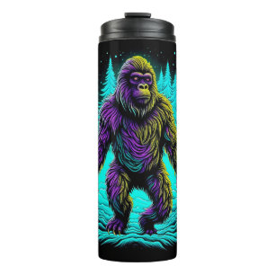 Bouteilles Isothermes Sasquatch Bigfoot en Turquoise et noir