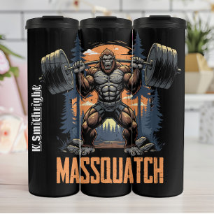 Bouteilles Isothermes Sasquatch Weightlifter Massquatch Graphique