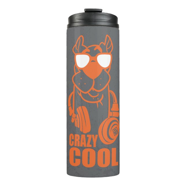 Bouteilles Isothermes Scooby-Doo "Cool fou" casque graphique (Devant)