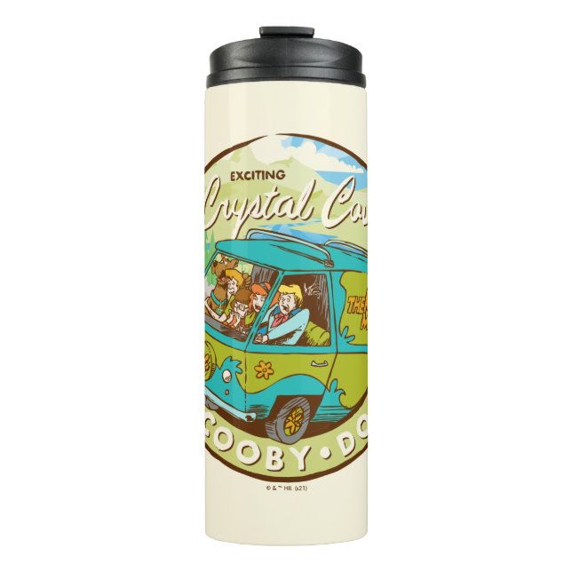 Bouteilles Isothermes Scooby-Doo | Gang Traversant "Crystal Cove" (Devant)