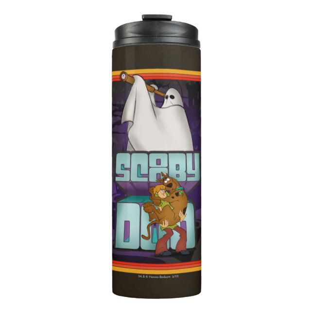 Bouteilles Isothermes Scooby-Doo | Ghost À la recherche de Shaggy & Scoo (Devant)