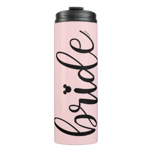 Bouteilles Isothermes Script de mariée de la souris minnie de Disney