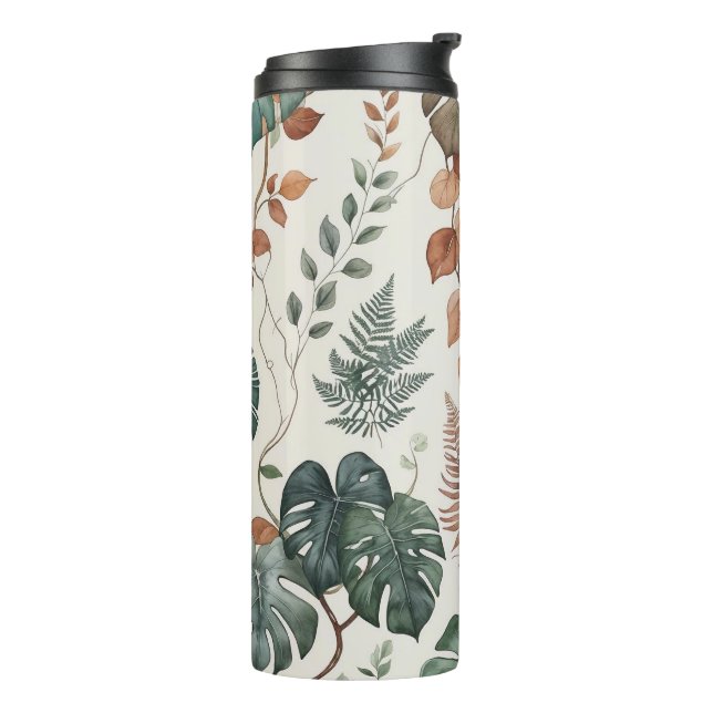 Bouteilles Isothermes Seamless boho botanical pattern Flowers  (Tourné sur la gauche)