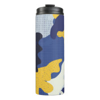 Seamless geometric pattern with abstract camouflag