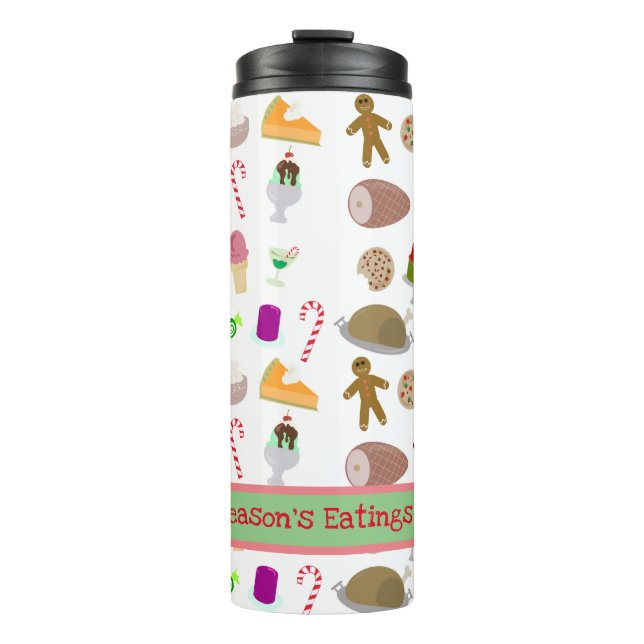 Bouteilles Isothermes Seasons Manger Amusants Gastronomie Motif Art (Devant)