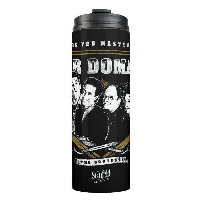 Bouteilles Isothermes Seinfeld | Êtes-vous maître de votre domaine? (Devant)