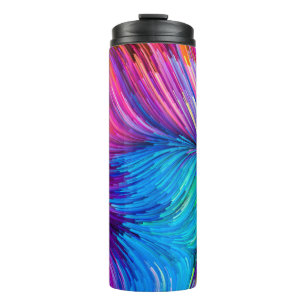 Bouteilles Isothermes Série Color In Motion. Conception abstraite faite