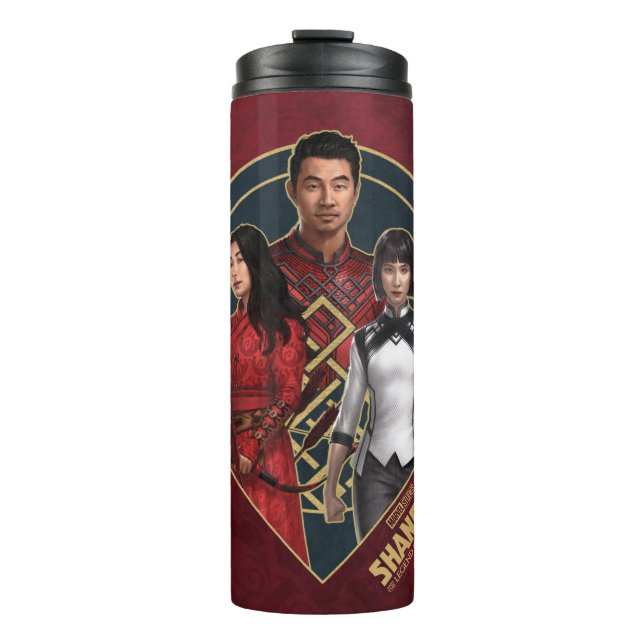 Bouteilles Isothermes Shang-Chi, Katy et Xialing (Devant)