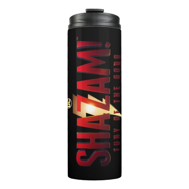Bouteilles Isothermes SHAZAM ! Furie des dieux | Logo Fury of the Gods (Devant)