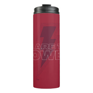 Bouteilles Isothermes SHAZAM ! Furie des dieux   Nous Sommes Le Pouvoir