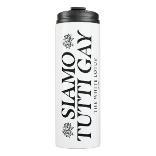 Bouteilles Isothermes Siamo Tutti Gay - Le Lotus Blanc