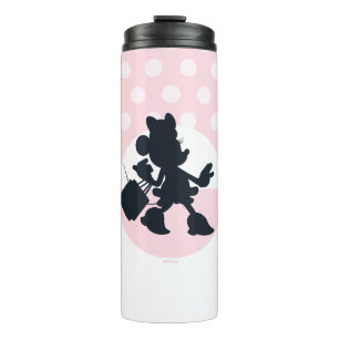 Bouteilles Isothermes Silhouette de Minnie Mouse faisant des courses
