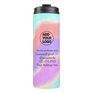 Bouteilles Isothermes simple et minimal ajouter votre logo/design ici te