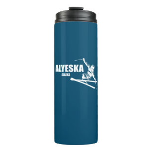 Bouteilles Isothermes Skier de l'Alaska d'Alyeska