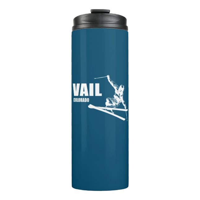 Bouteilles Isothermes Skier Vail Colorado (Devant)