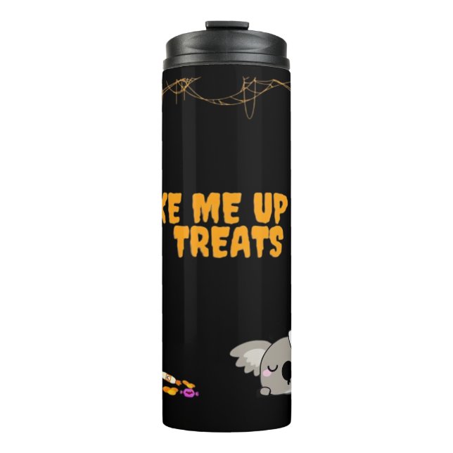 Bouteilles Isothermes Sleepy animal ready for Halloween treats! Classic  (Devant)