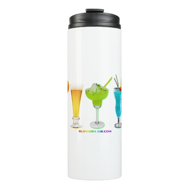 Bouteilles Isothermes SlipperyJoe's cheers alcools cocktails LGBTQIA gay (Devant)