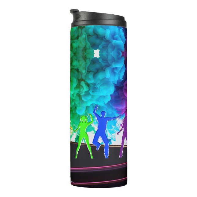 Bouteilles Isothermes SlipperyJoe's Dancing Pride Shadows cadeaux gay ar (Tourné sur la droite)