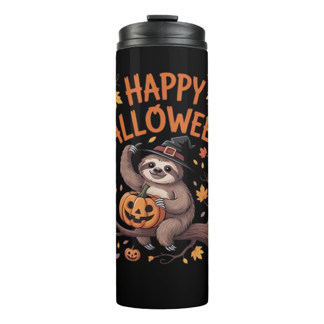 Bouteilles Isothermes Sloth Halloween Day Classic T-Shirt (Devant)