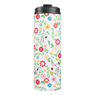 Bouteilles Isothermes Snoopy So Sweet Flower Motif