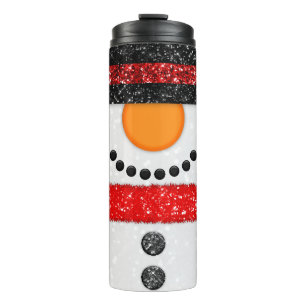 Bouteilles Isothermes Snowman Parties scintillant Tumbler