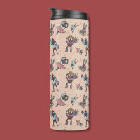 Soirée de danse au café caricaturale