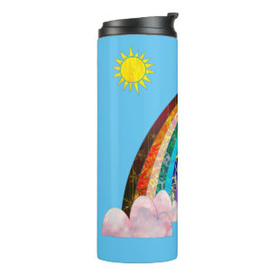 Bouteilles Isothermes Soleil et arc-en-ciel 2