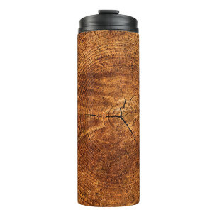 Bouteilles Isothermes Sonnerie annuelle texture du bois